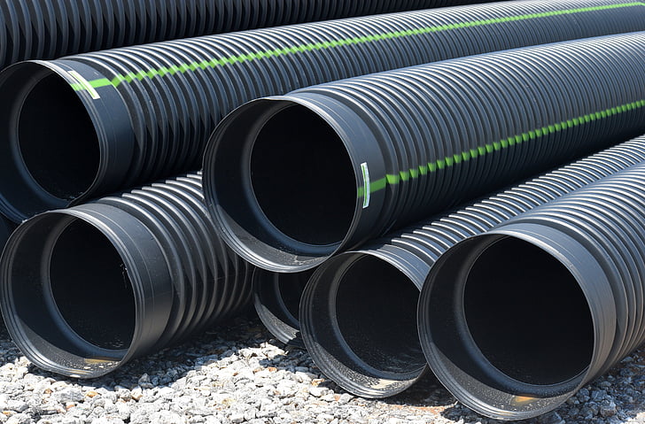 drainage pipes, construction site, pipes, drainage, industrial, industry, site
