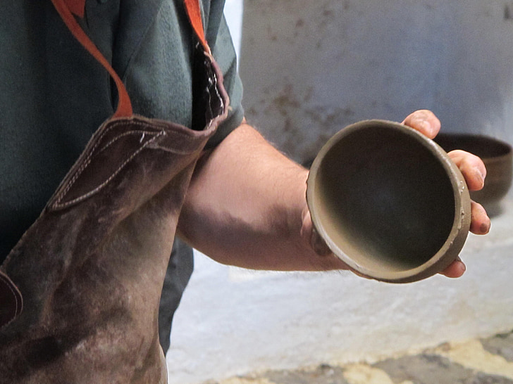 potters, hand labor, craft, shell, vessel, sound, tonkunst
