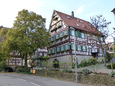truss, hjem, Restaurant, landsbyen, monument