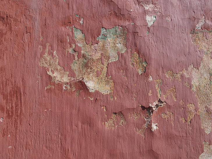 Grunge, muur, textuur, bruin, rood, bakstenen, achtergrond