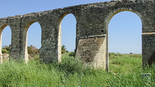 aqueduc de Kamares, aqueduc, architecture, eau, Pierre, monument, ottoman