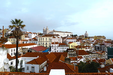 Lisabon, grad, arhitektura, urbani krajolik