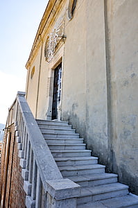 accettura mt, skalė, bažnyčia, St julian lucania Italija