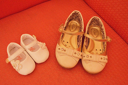 Schuhe, Baby, Kind, Kinder, niedlich, Familie, Mädchen