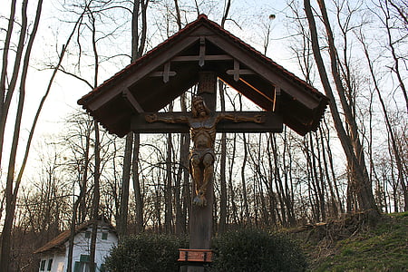 cruce, Isus, credinţa, cruce din lemn