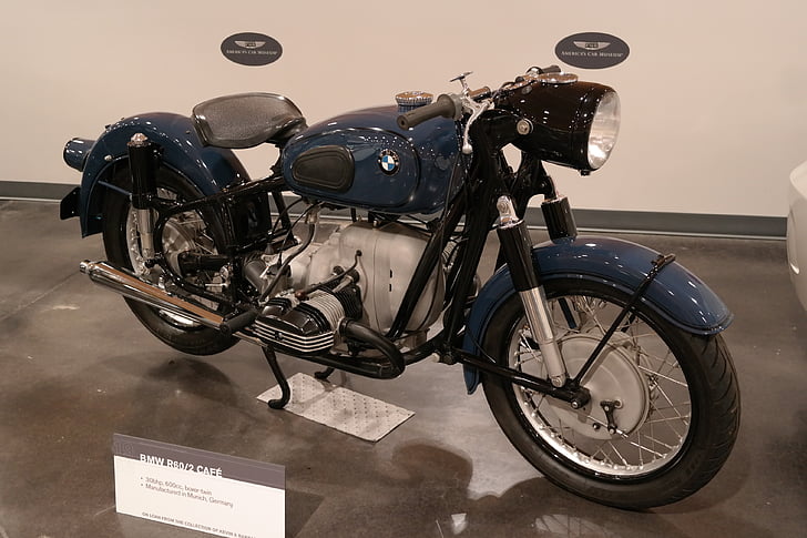 bmw, motorcycle, antique, old