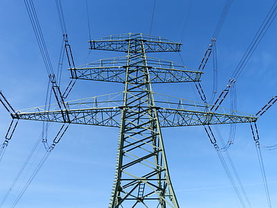 current, strommast, power line, energy, electricity, power supply, technology