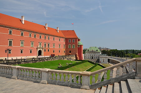 Varšava, kráľovský hrad, hrad, palác, pamiatka, Architektúra, Poľsko