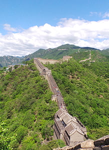 กำแพงเมืองจีน, ผนัง, ภูเขา, ท่องเที่ยว, ปักกิ่ง, จีน, กำแพง
