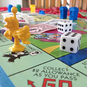 monopoly junior, monopoly, board game, games, play, gambling, leisure Games