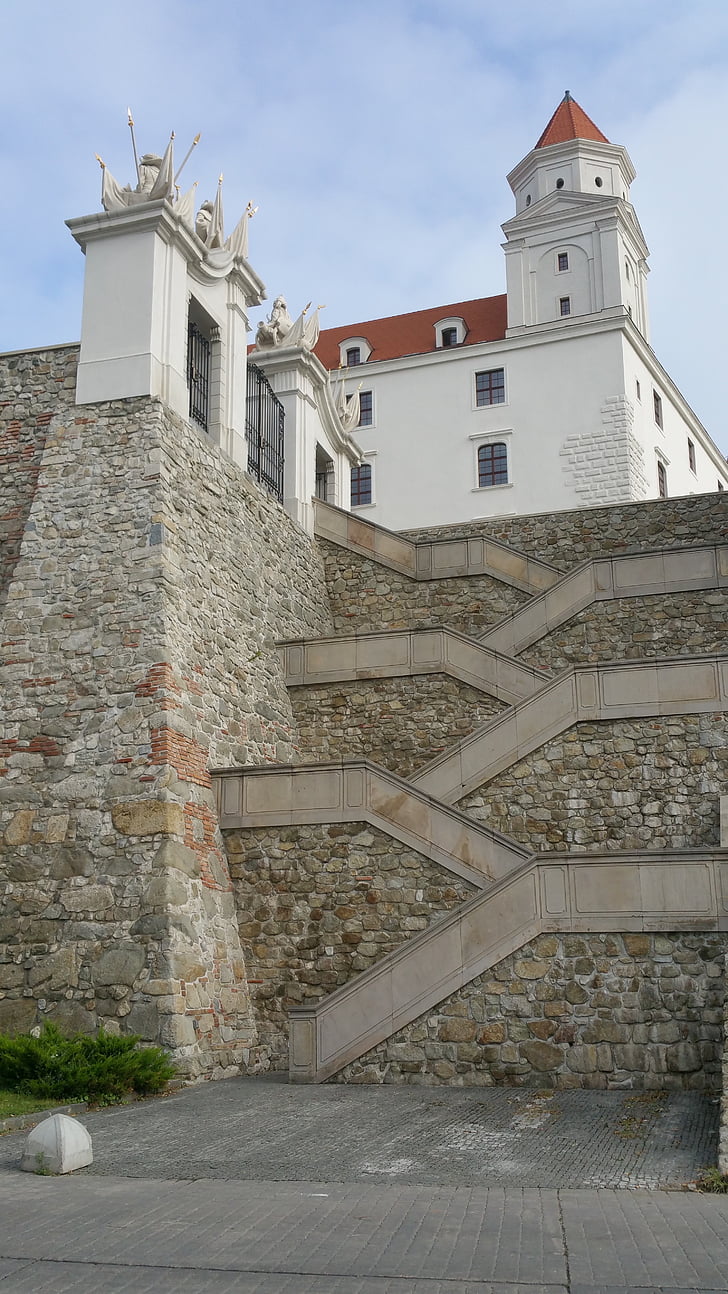 Bratislava, Slowakei, die Burg von Bratislava