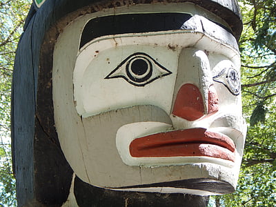 cột totem, Máy điêu khắc, Ấn Độ, nguồn gốc, bộ tộc, bức tượng, truyền thống