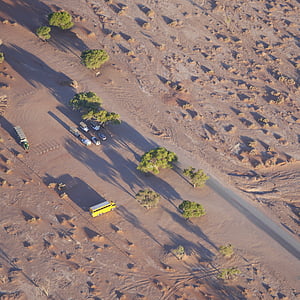 namibia, dune, desert, africa, sand dune, sossusvlei, aerial View