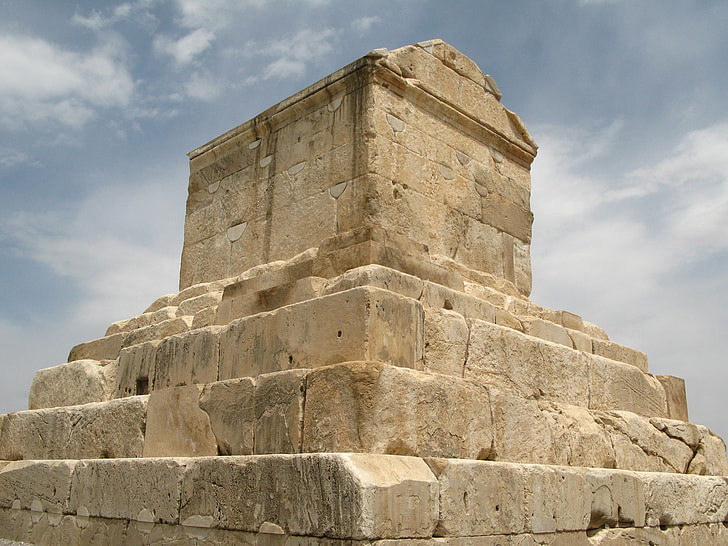 iran, pasargade, the tomb of cyrus