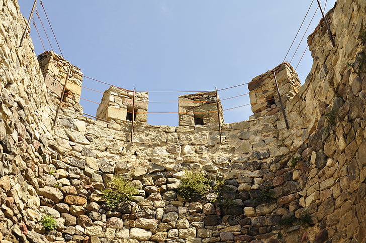 Georgia, Castillo, arquitectura, histórico, Cáucaso