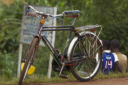 dviratis, dviratis, kelionės, gatvė, lauke, Sportas, dviračių sportas