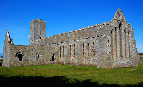 ruined abbey, landscape, ruined church, architecture, history, medieval, famous Place