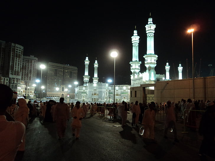 Mesquita, Meca, pessoas, muçulmano, Islã, Caaba, Hajj