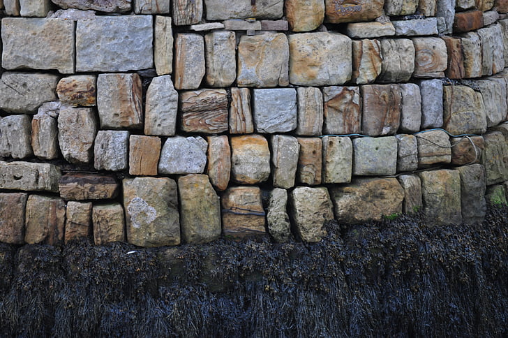 Mur, kámen, kameny, kamenná zeď, staré