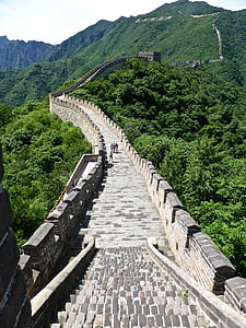 Tembok besar china, Cina, terkenal, Warisan, Landmark, bersejarah, dinding