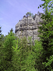 Laba peščenjak gore, vzpon, pohodništvo, Saxon Švica, schrammsteine, Saška, krajine