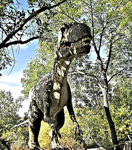 Dinosaur, Alberta, Calgary, park dinosaura