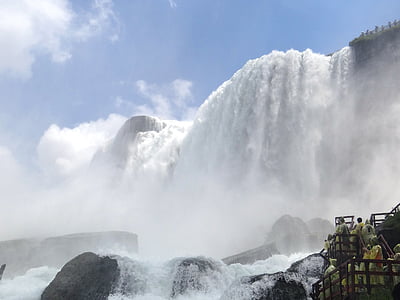 niagara falls, falls, niagara, waterfall, river, ontario, scenic