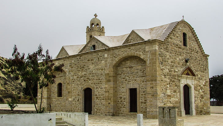Кипр, Пила, Панагия asprovouniotissa, Церковь, средневековый, Православные, Религия