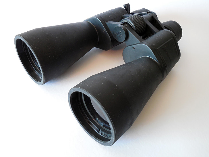 binoculars, spy, observation, lens, see, optics, watch