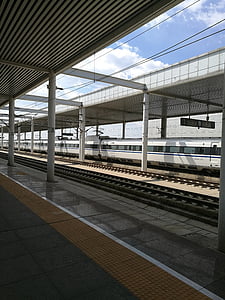høyhastighets jernbane, Kina, Baoding