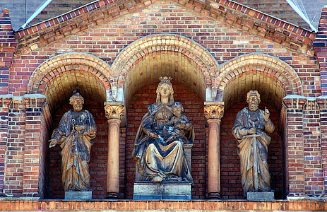 Potsdam, Biserica, Petru şi Pavel, clădire, fatada