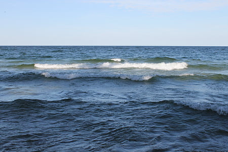 See, Wellen, Seeufer, Wasser