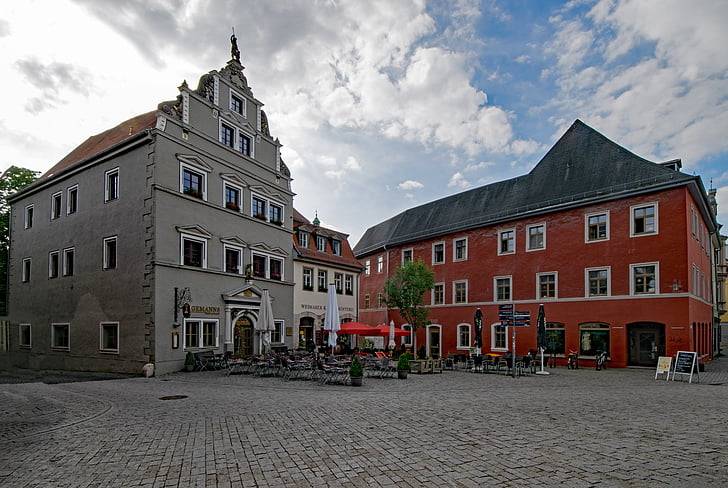 ワイマール, ドイツ テューリンゲン州, ドイツ, 旧市街, 古い建物, 興味のある場所, 文化