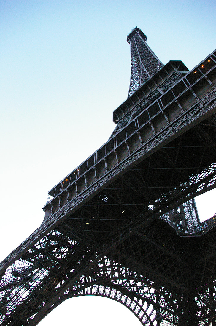 spomenik, stolp, Eifflov stolp, Francija, Pariz, arhitektura, dediščine