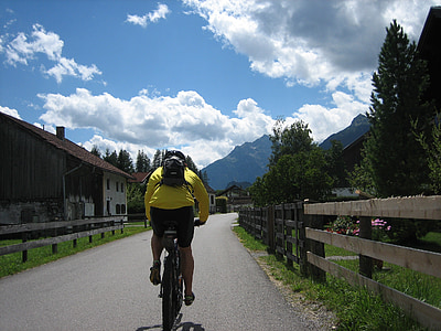 biciklizam, bicikl, daleko, Transalp, sportski