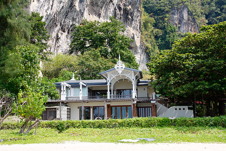 Villa, casa, Tailàndia, edifici, arquitectura, casa pairal, vacances