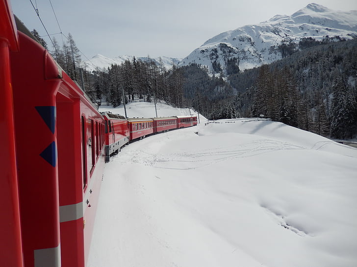 Rhätische Bahn, RhB, Graubünden