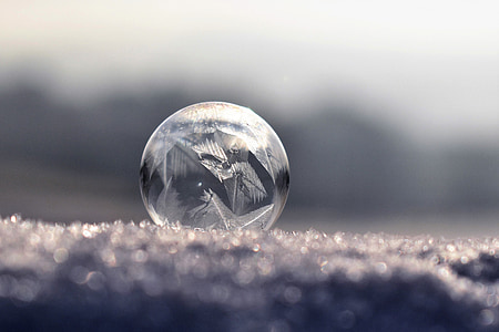 mydlová bublina, mrazené, frozen bubble, zimné, eiskristalle, mrazivé, za studena