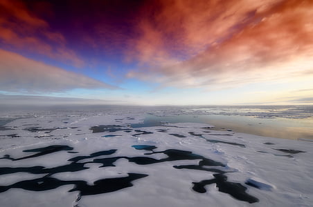 อาร์กติก, ทะเล, โอเชี่ยน, น้ำ, ทวีปแอนตาร์กติกา, ฤดูหนาว, หิมะ