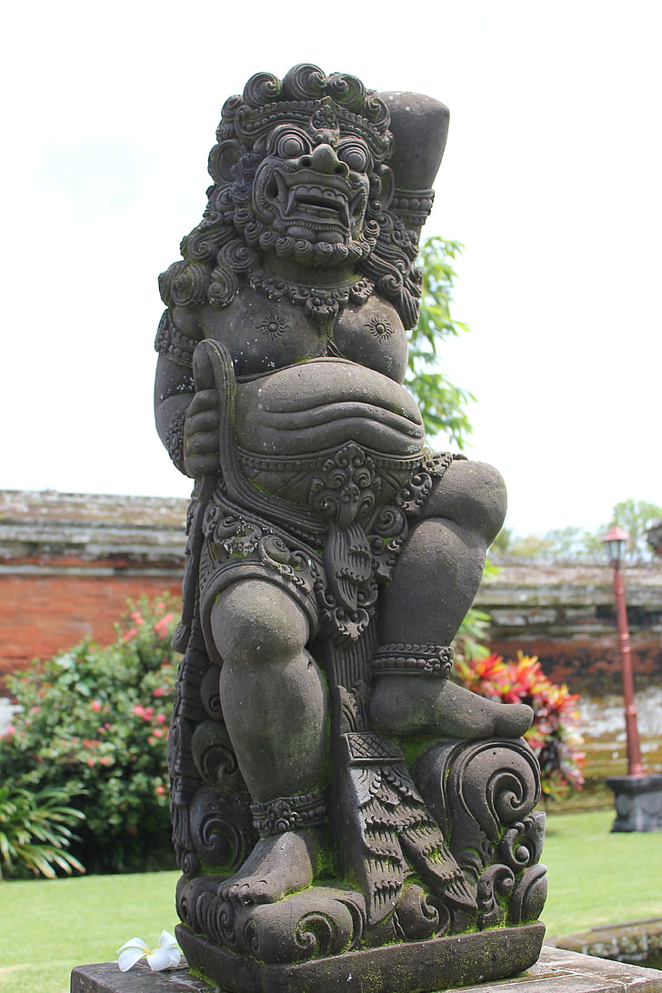 Bali, Barong, traditionella, ritual, Hinduism, mytologi, turism
