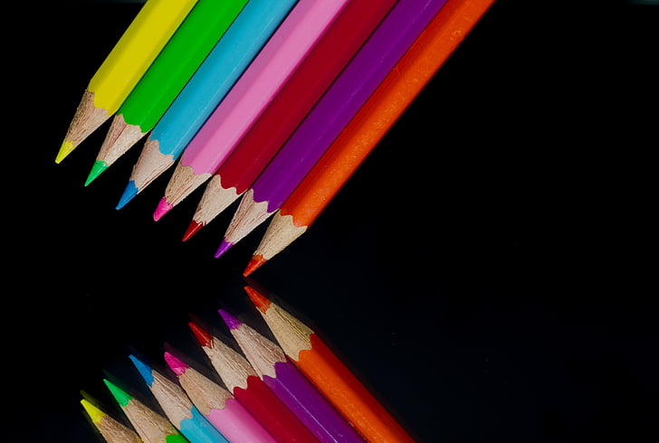 color, pencils, colored pencils, education, pen, colour, preschool