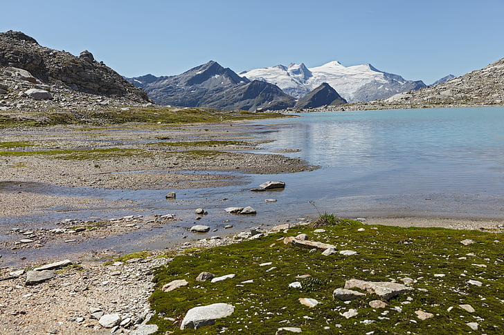 Alpine, East tyrol, dabersee, Großvenediger, Panorama, korkealla vuoristossa, Outlook