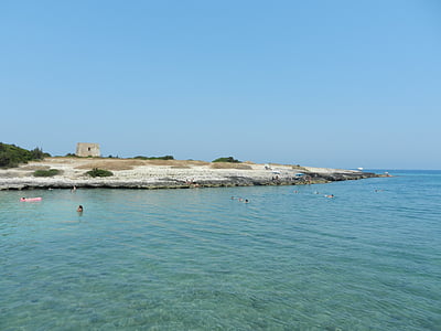 mar, Itália, Puglia, Panorama