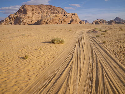 Jordania, desierto, Ron de Wadi