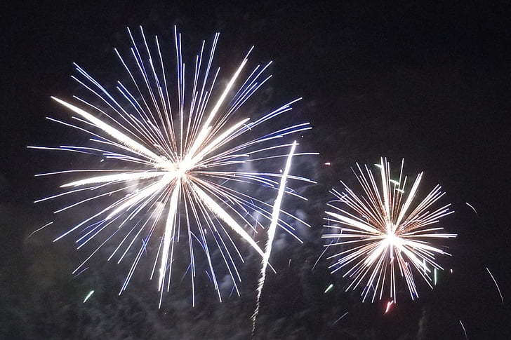 tűzijáték, július 4., július, ünnepe, 4., függetlenség, Holiday