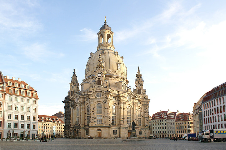 Frauenkirche, Dresden, Saška