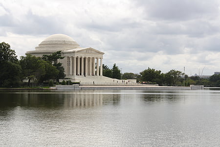 DC, Washington, Monument, Capitol, centre comercial, Districte de columbia