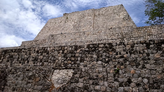 Etzna, kultur, gamle, Mexico, historie, civilisation, Maya