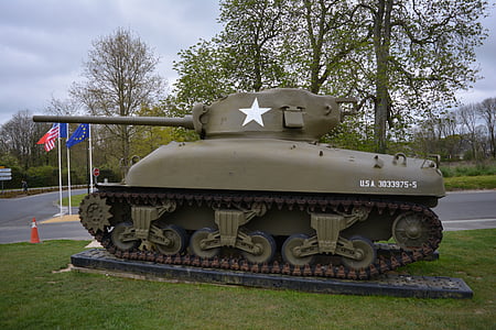 tanque de Sherman, tanque, Ejército de los e.e.u.u., guerra, historia, militar, segunda guerra mundial