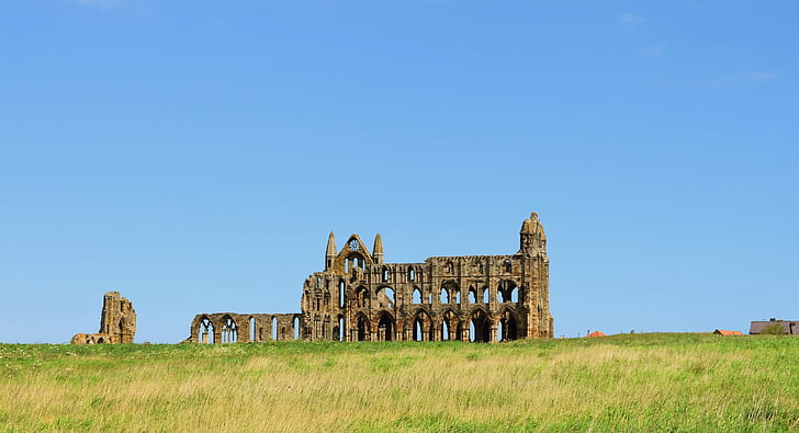 Whitby, l'Abadia de, Dràcula, Regne Unit, Anglaterra, Yorkshire, punt de referència